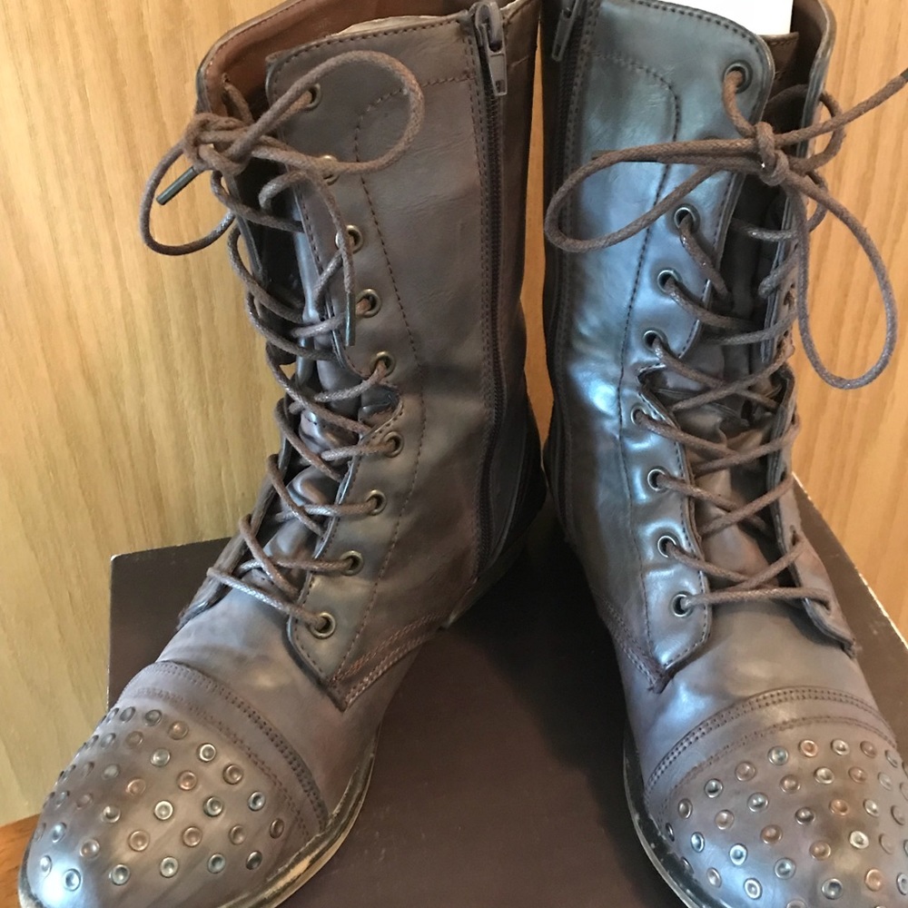 Combat design boots